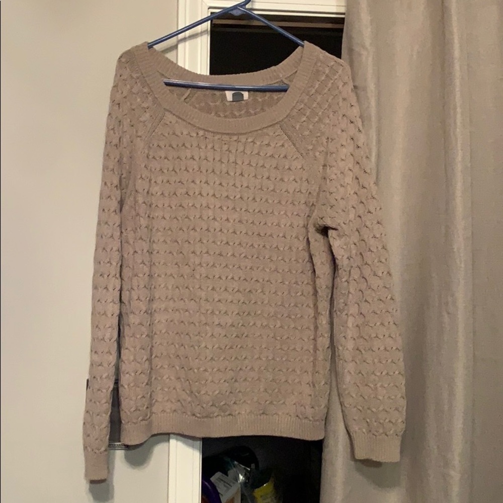 Old navy crew next cable sweater